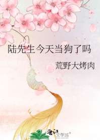 《陆先生今天当狗了吗》封面