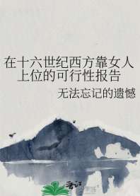 在十六世纪西方靠女人上位的可行性报告 封面